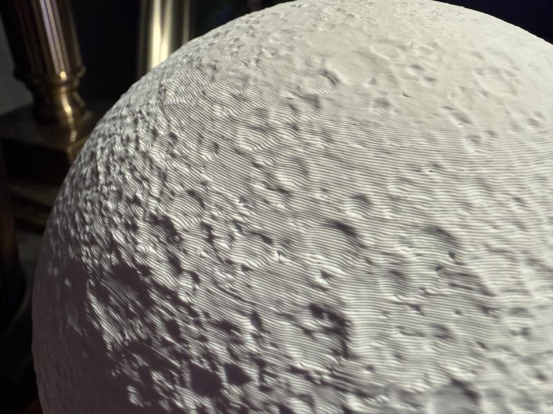 Moon relief